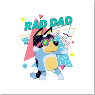 dogs rad dad Posters and Art